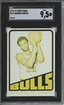 1972 Topps #127 Howard Porter 9 card progressive proof.